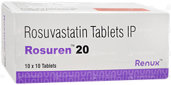 Rosuren 20 Tablet 10 Rosuren 20 Tablet 10