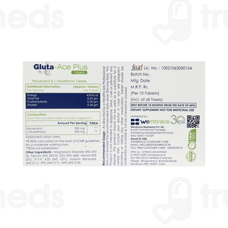 Gluta Ace Plus Tablet 10