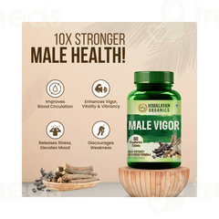 Himalayan Organics Male Vigor Vegetarian Tablet 60