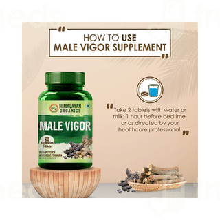 Himalayan Organics Male Vigor Vegetarian Tablet 60