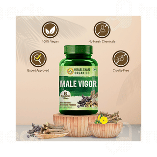 Himalayan Organics Male Vigor Vegetarian Tablet 60