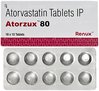 Atorzux 80 Tablet 10