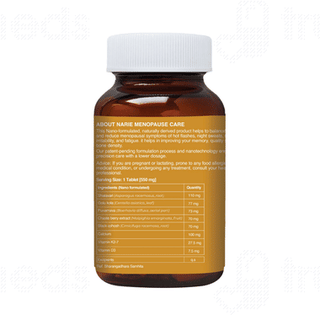 Zeroharm Sciences Narie Menopause Care Tablet 60