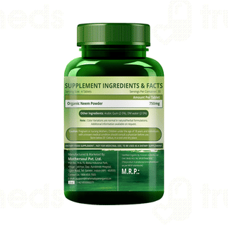 Himalayan Organics Neem Vegetarian Tablet 120