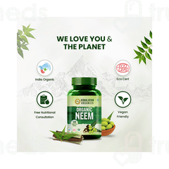 Himalayan Organics Neem Vegetarian Tablet 120