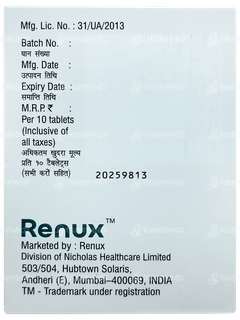 Fevanux Mr Tablet 10 Fevanux Mr Tablet 10