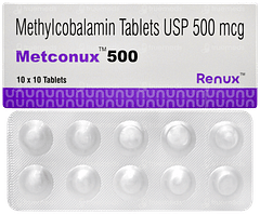 Metconux 500 Tablet 10