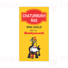 Baidyanath Chaturmukh Ras With Gold Tablet 10 Baidyanath Chaturmukh Ras With Gold Tablet 10