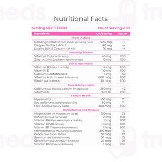 Hohner Multivitamin Women Tablet 60