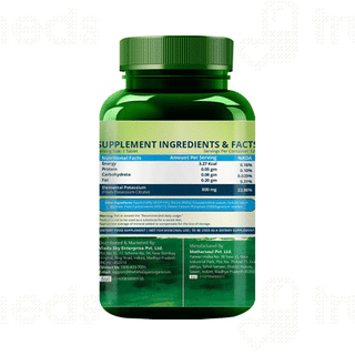 Himalayan Organics Potassium Citrate 800mg Vegetarian Tablet 120