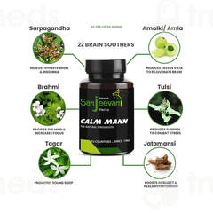 Jeevan Sanjeevani Calm Mann Tablet 60