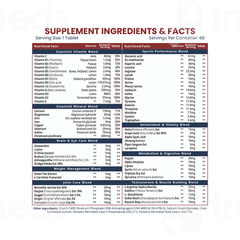 Himalayan Organics Multivitamin Sports Tablet 60