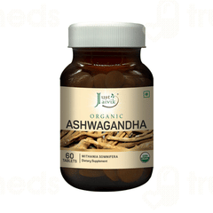 Just Jaivik Organic Ashwagandha Tablet 60