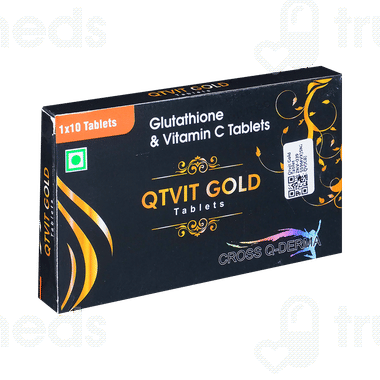 Qtvit Gold Tablet 10 - Uses, Side Effects, Dosage, Price