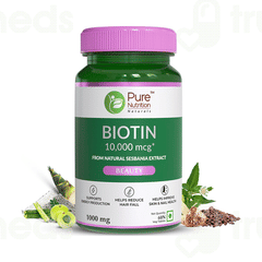 Pure Nutrition Biotin 1000mcg Veg Tablet 60