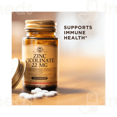 Solgar Zinc Picolinate 22mg Tablet 100