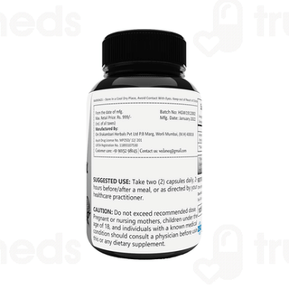 Vedaneq Activated Coconut Charcoal 500mg Tablet 90