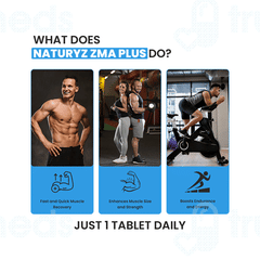 Naturyz Triple Strength Zma Plus Tablet 50