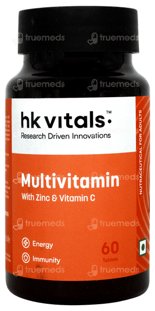 Hk Vitals Multivitamin With Zinc & Vitamin C Tablet 60