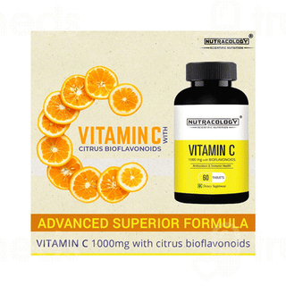 Nutracology Vitamin C 1000Mg With Bioflavonoids Tablet 60