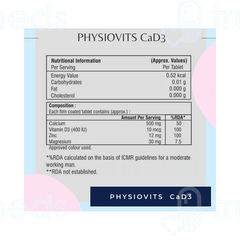 Physiovits Cad3 Tablet 10