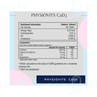 Physiovits Cad3 Tablet 10