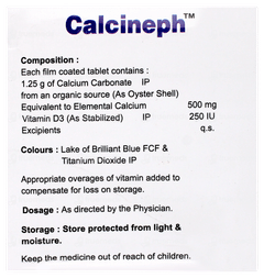 Calcineph Tablet 15
