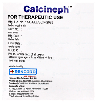 Calcineph Tablet 15