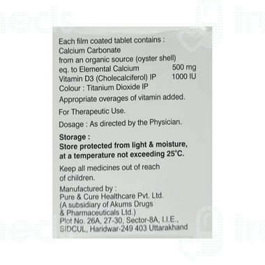 Calrite Tablet Calbrit Tablet 15 - Uses, Side Effects, Dosage, Price | Truemeds
