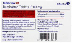Telsartan 80 Tablet 15 Telsartan 80 Tablet 15