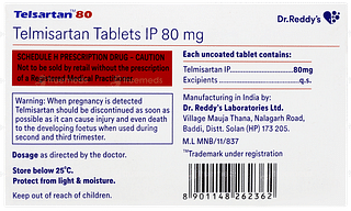 Telsartan 80 Tablet 15