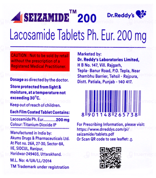 Seizamide 200 Tablet 10