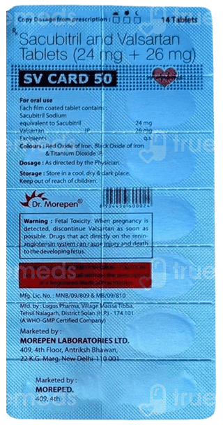 Sv Card 50 Tablet 14