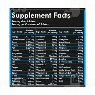 Vegan Bit Multivitamin For Men Tablet 60