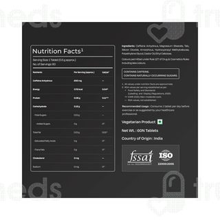 Nutrabay Pro Potent Caffeine Tablet 60
