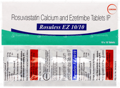 Rosuless Ez 10/10 Tablet 10 Rosuless Ez 10/10 Tablet 10