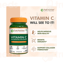 Pure Nutrition Vitamin C 1250mg Veg Tablet 60