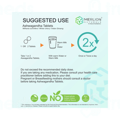 Merlion Naturals Ashwagandha Tablet 120
