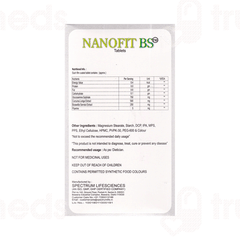 Nanofit Bs Tablet 10