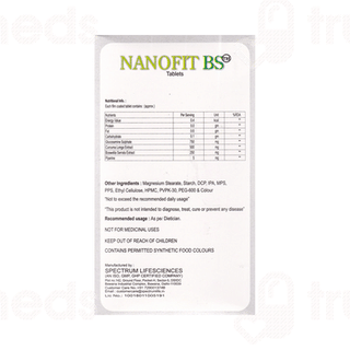 Nanofit Bs Tablet 10