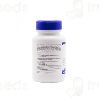 Healthvit R Col Activated Charcoal 500mg Tablet 60