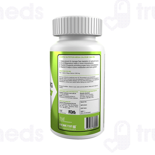 Genetic Nutrition Mega Calcium 1000Mg Tablet 60