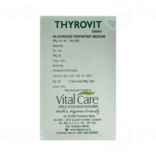 Vital Care Thyrovit Tablet 60