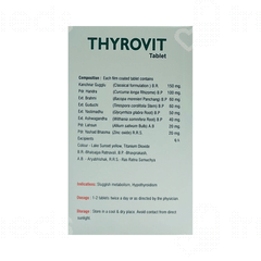 Vital Care Thyrovit Tablet 60