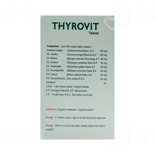 Vital Care Thyrovit Tablet 60