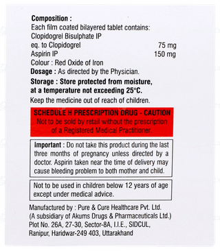 Clopibloc A 150 Tablet 15