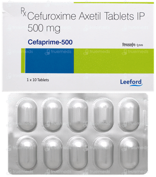 Cefaprime 500 Tablet 10