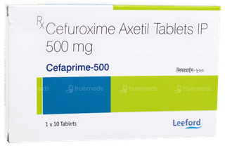 Cefaprime 500 Tablet 10