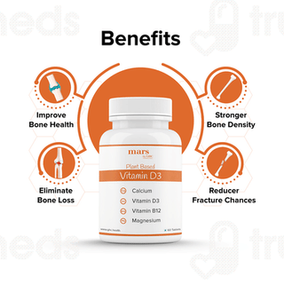 Mars Plant Based Vitamin D3 Tablet 60