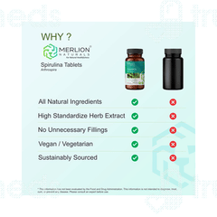 Merlion Naturals Spirulina Tablet 120